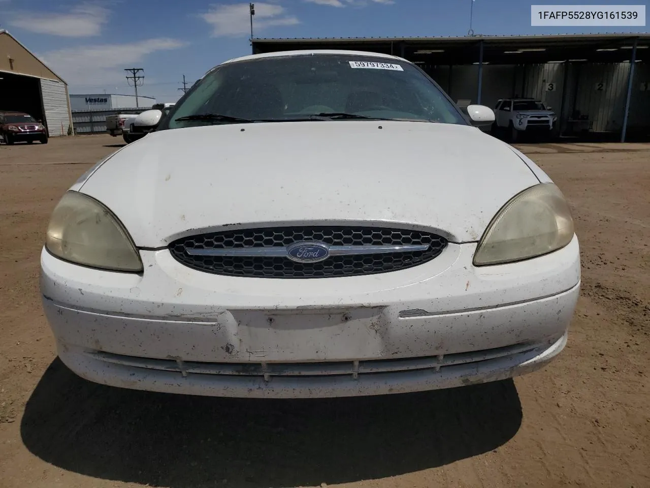 2000 Ford Taurus Ses VIN: 1FAFP5528YG161539 Lot: 59797334