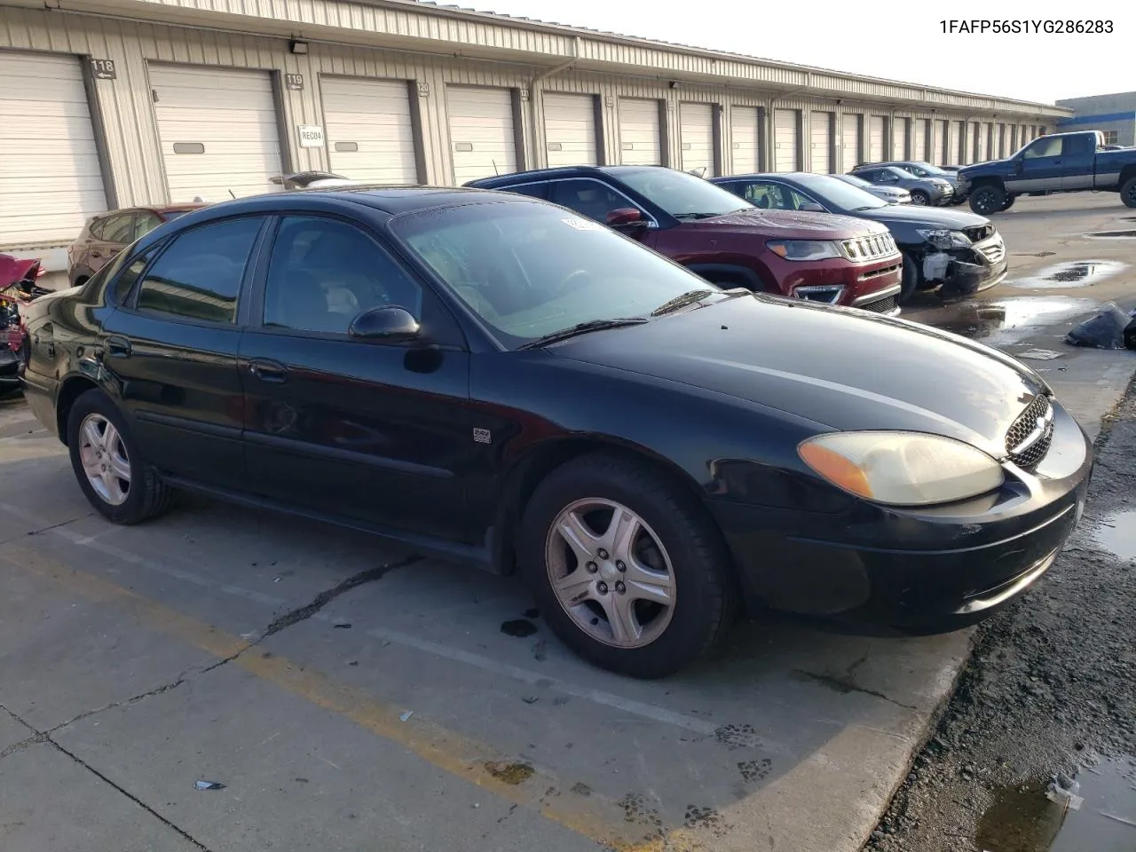 2000 Ford Taurus Sel VIN: 1FAFP56S1YG286283 Lot: 65376054