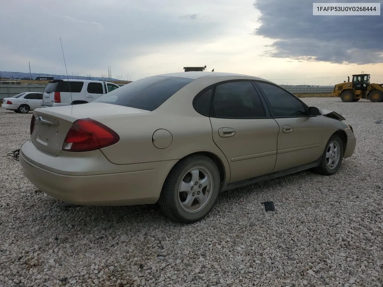 2000 Ford Taurus Se VIN: 1FAFP53U0YG268444 Lot: 69717104