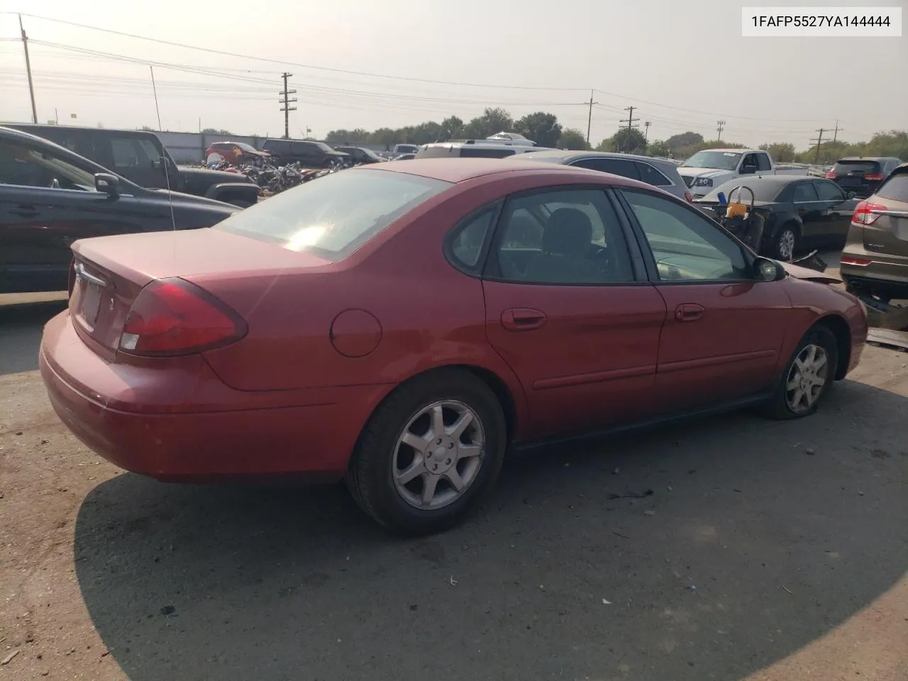 2000 Ford Taurus Ses VIN: 1FAFP5527YA144444 Lot: 70212964