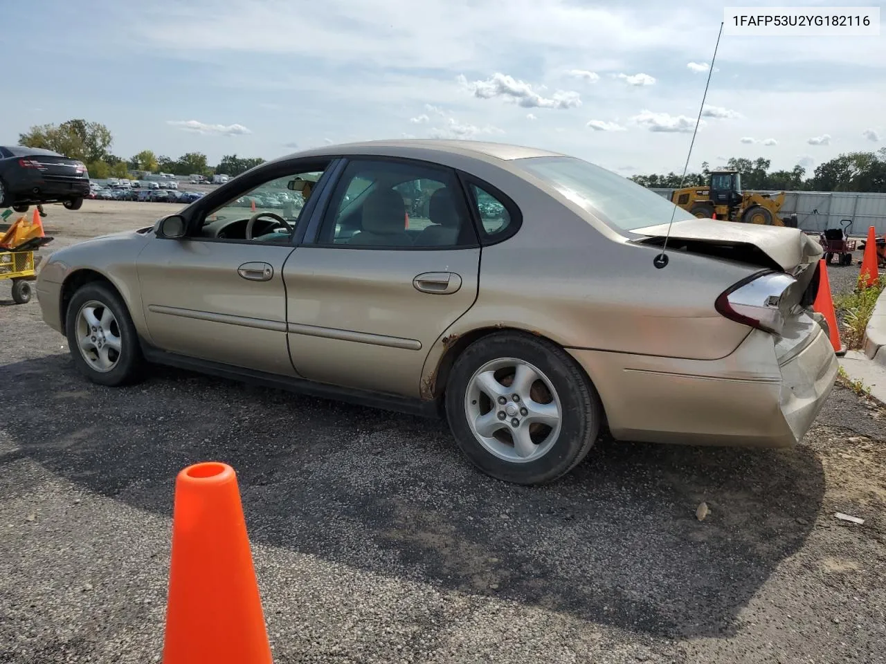 2000 Ford Taurus Se VIN: 1FAFP53U2YG182116 Lot: 71616824