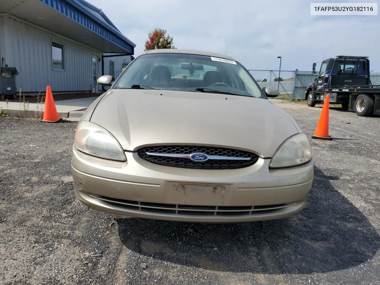 2000 Ford Taurus Se VIN: 1FAFP53U2YG182116 Lot: 71616824