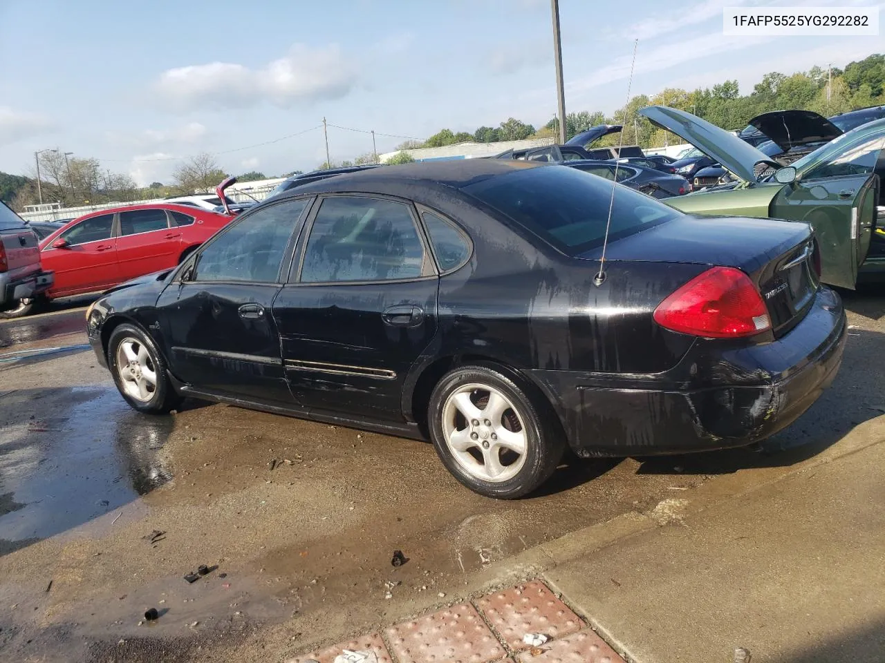 2000 Ford Taurus Ses VIN: 1FAFP5525YG292282 Lot: 72567694