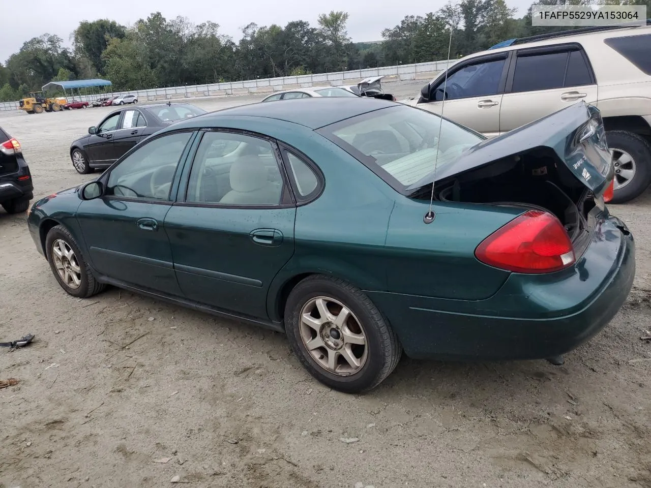 2000 Ford Taurus Ses VIN: 1FAFP5529YA153064 Lot: 72702384