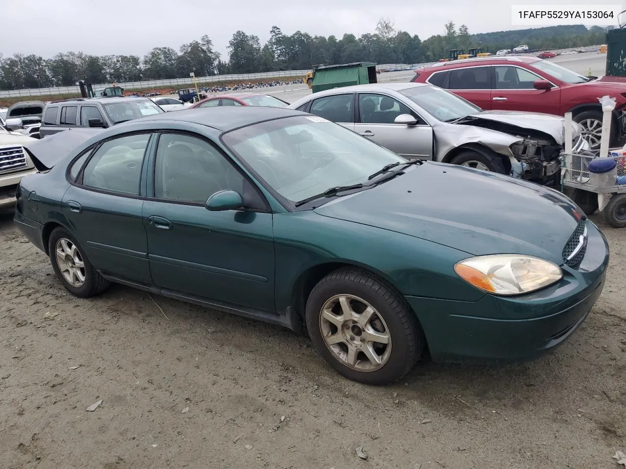 2000 Ford Taurus Ses VIN: 1FAFP5529YA153064 Lot: 72702384