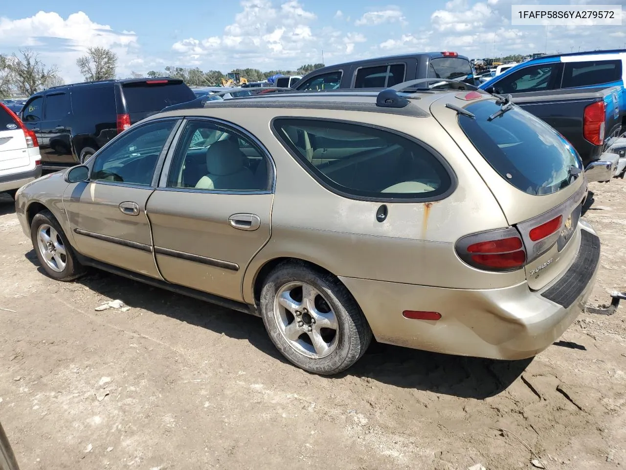 2000 Ford Taurus Se VIN: 1FAFP58S6YA279572 Lot: 73668584