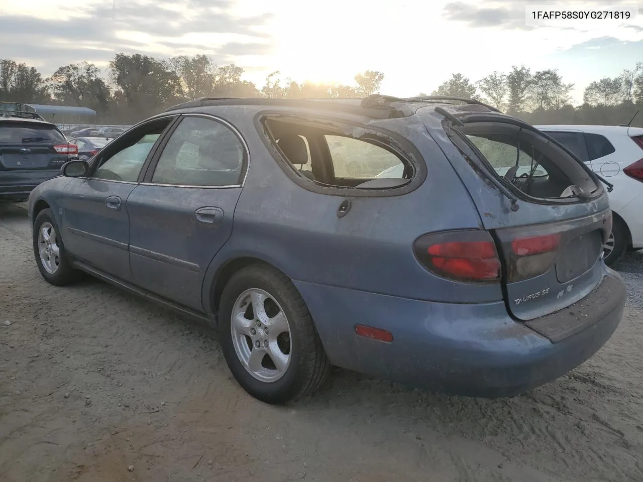 2000 Ford Taurus Se VIN: 1FAFP58S0YG271819 Lot: 75126064