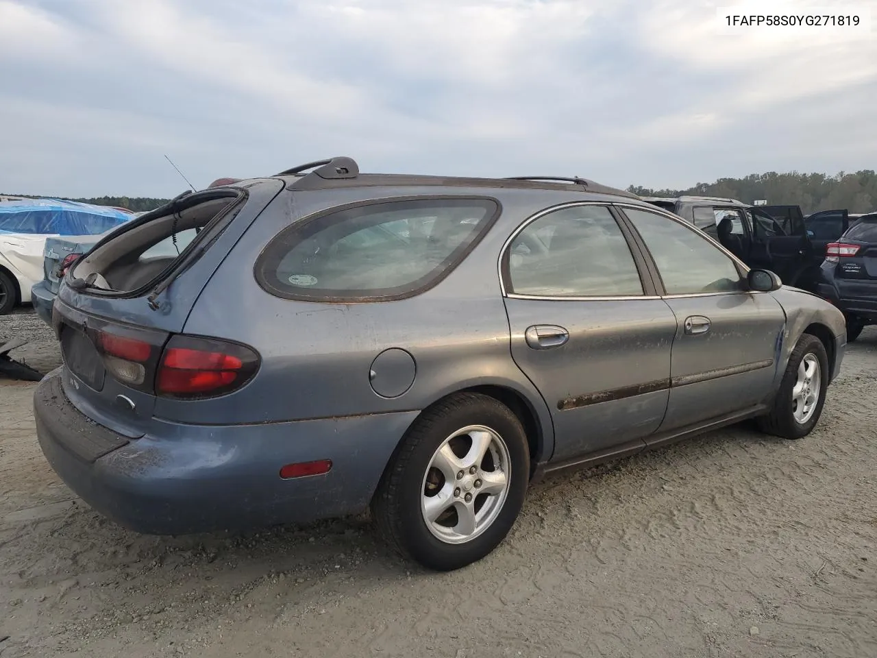 2000 Ford Taurus Se VIN: 1FAFP58S0YG271819 Lot: 75126064