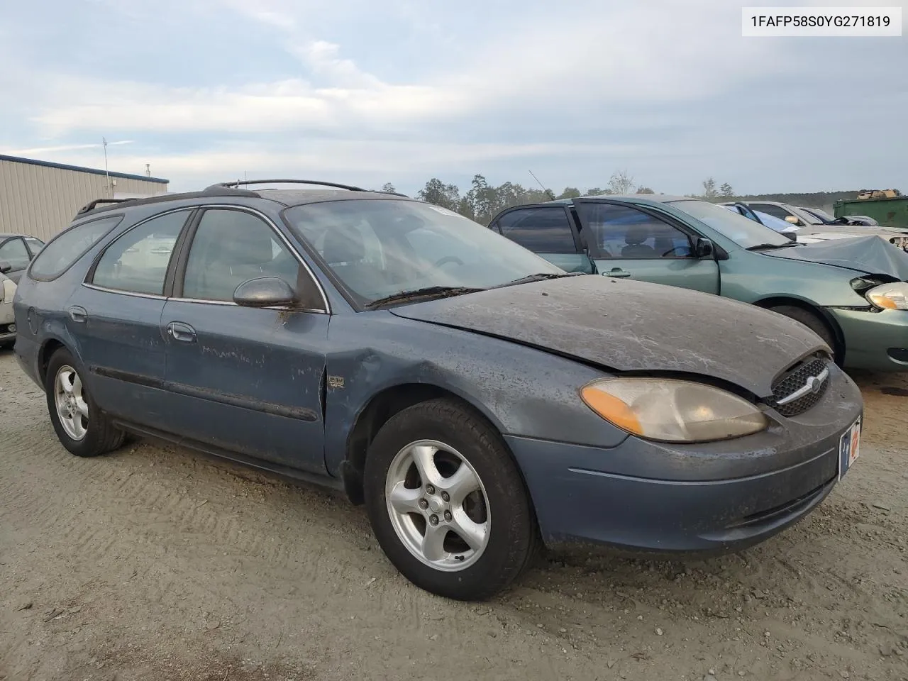 2000 Ford Taurus Se VIN: 1FAFP58S0YG271819 Lot: 75126064