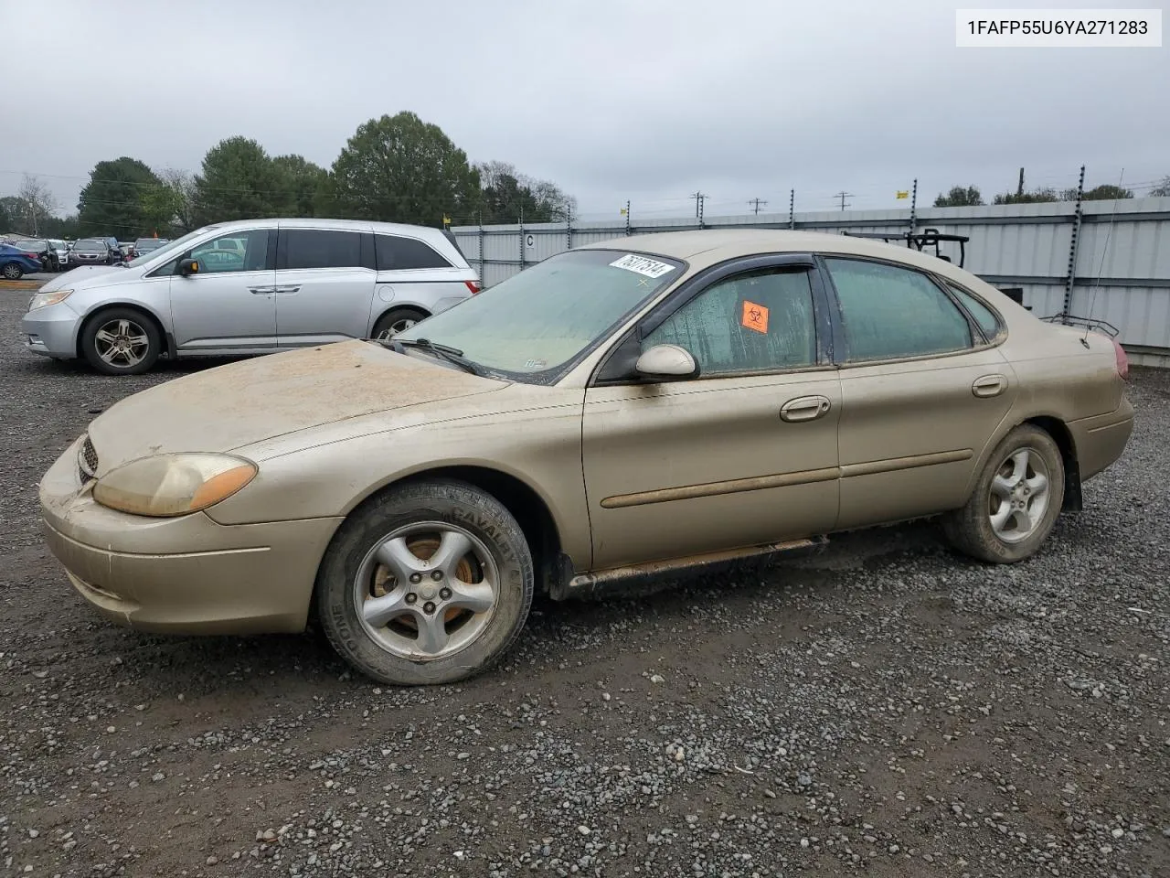 2000 Ford Taurus Ses VIN: 1FAFP55U6YA271283 Lot: 76377514