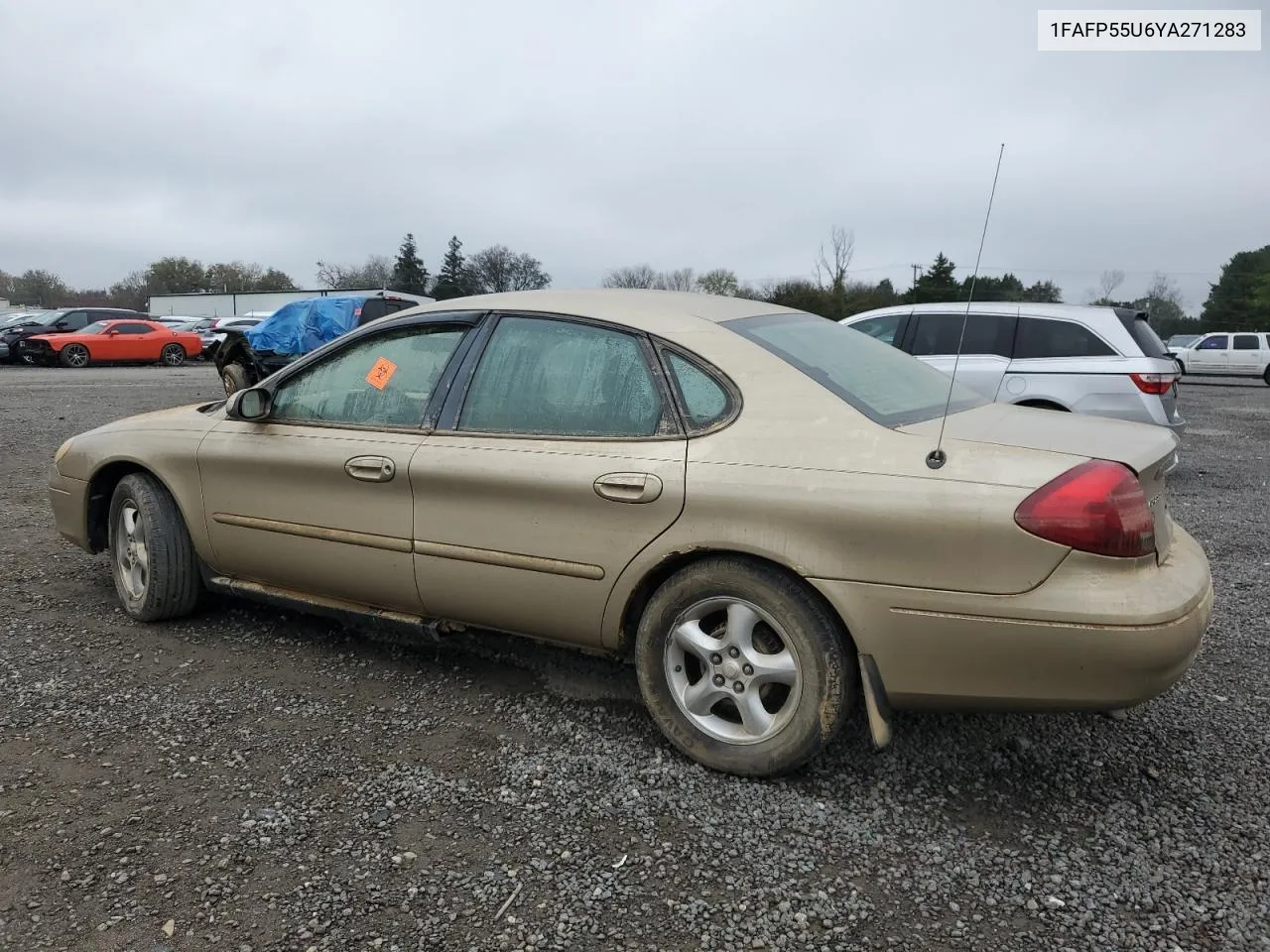 2000 Ford Taurus Ses VIN: 1FAFP55U6YA271283 Lot: 76377514