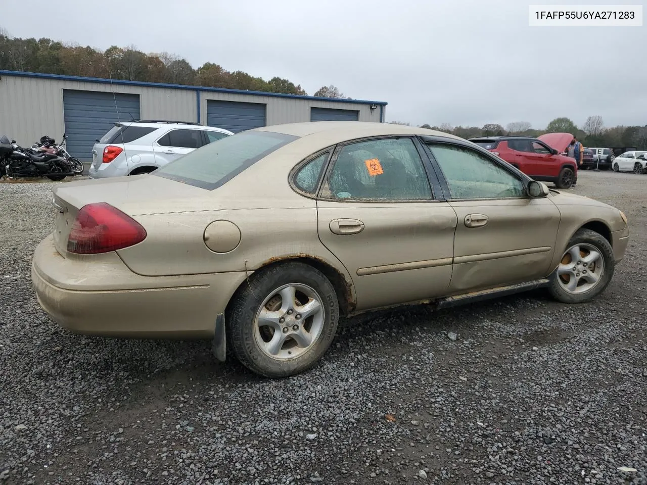 2000 Ford Taurus Ses VIN: 1FAFP55U6YA271283 Lot: 76377514