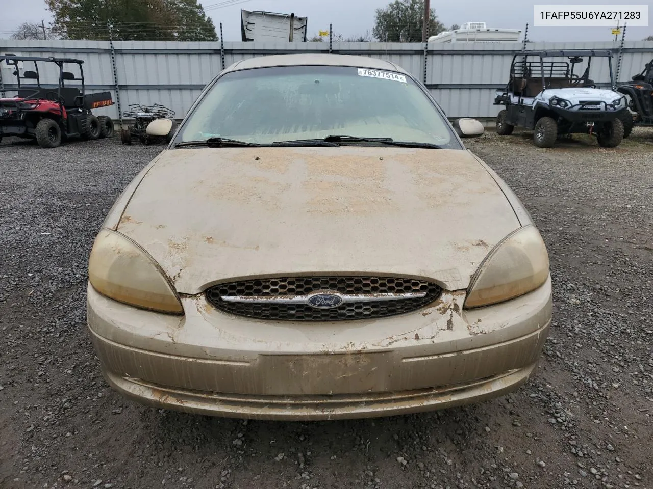 2000 Ford Taurus Ses VIN: 1FAFP55U6YA271283 Lot: 76377514