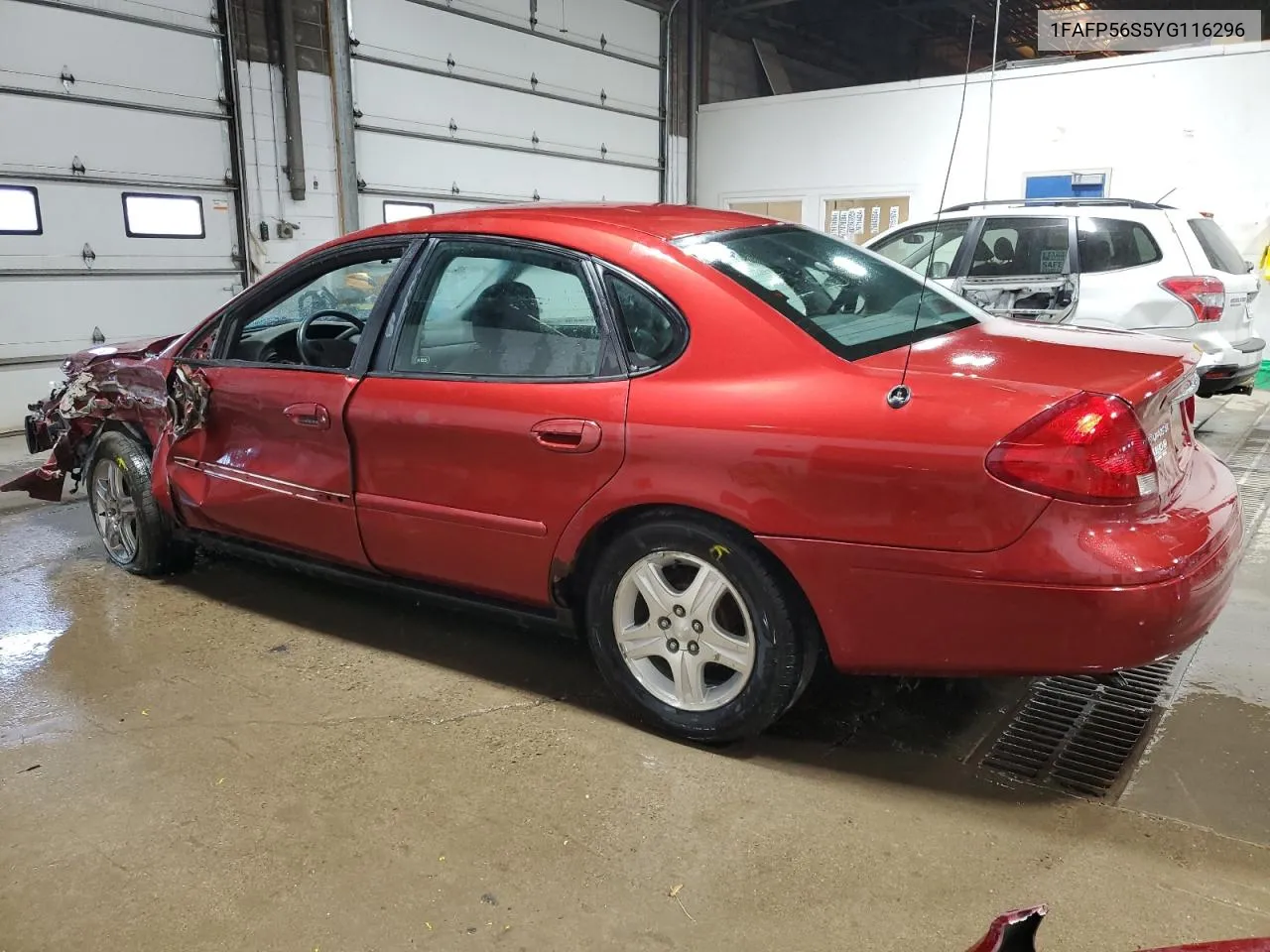 2000 Ford Taurus Sel VIN: 1FAFP56S5YG116296 Lot: 76962724