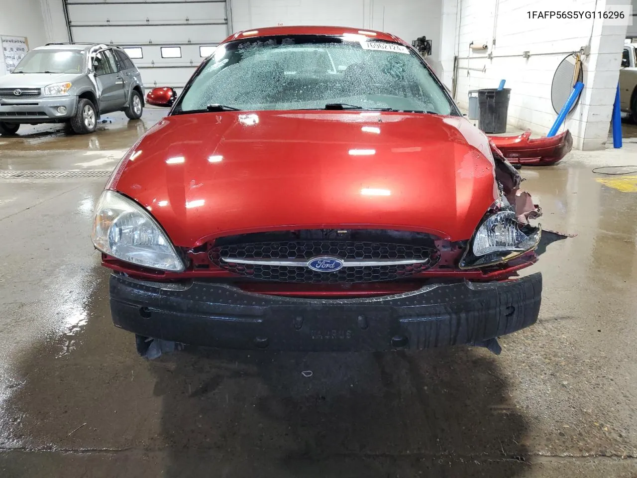 2000 Ford Taurus Sel VIN: 1FAFP56S5YG116296 Lot: 76962724