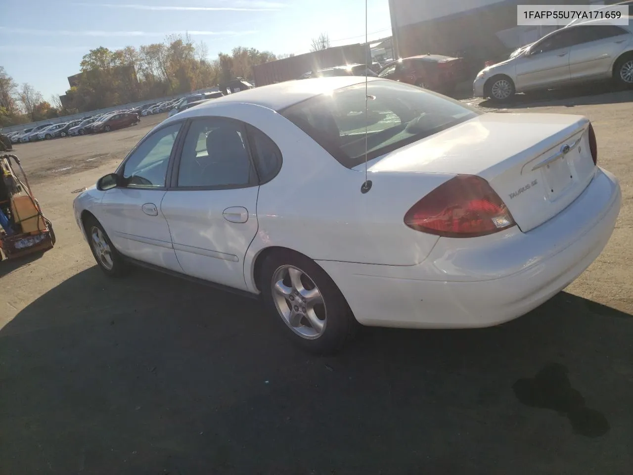 2000 Ford Taurus Ses VIN: 1FAFP55U7YA171659 Lot: 77629094