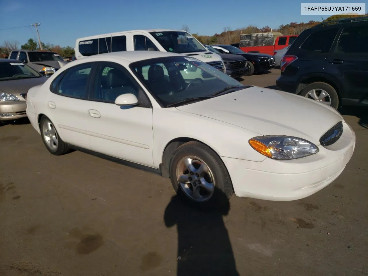 2000 Ford Taurus Ses VIN: 1FAFP55U7YA171659 Lot: 77629094