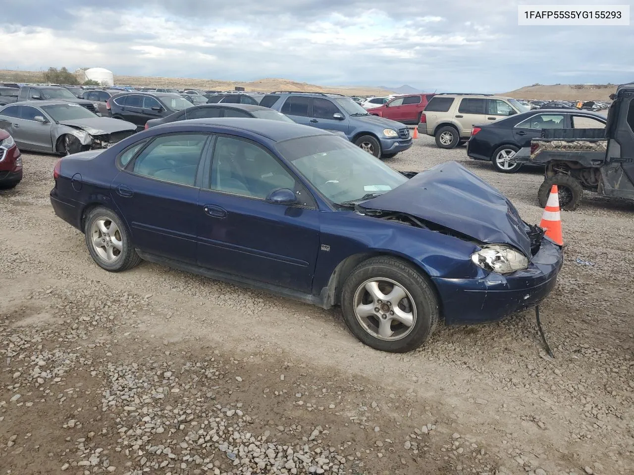 2000 Ford Taurus Ses VIN: 1FAFP55S5YG155293 Lot: 78105774