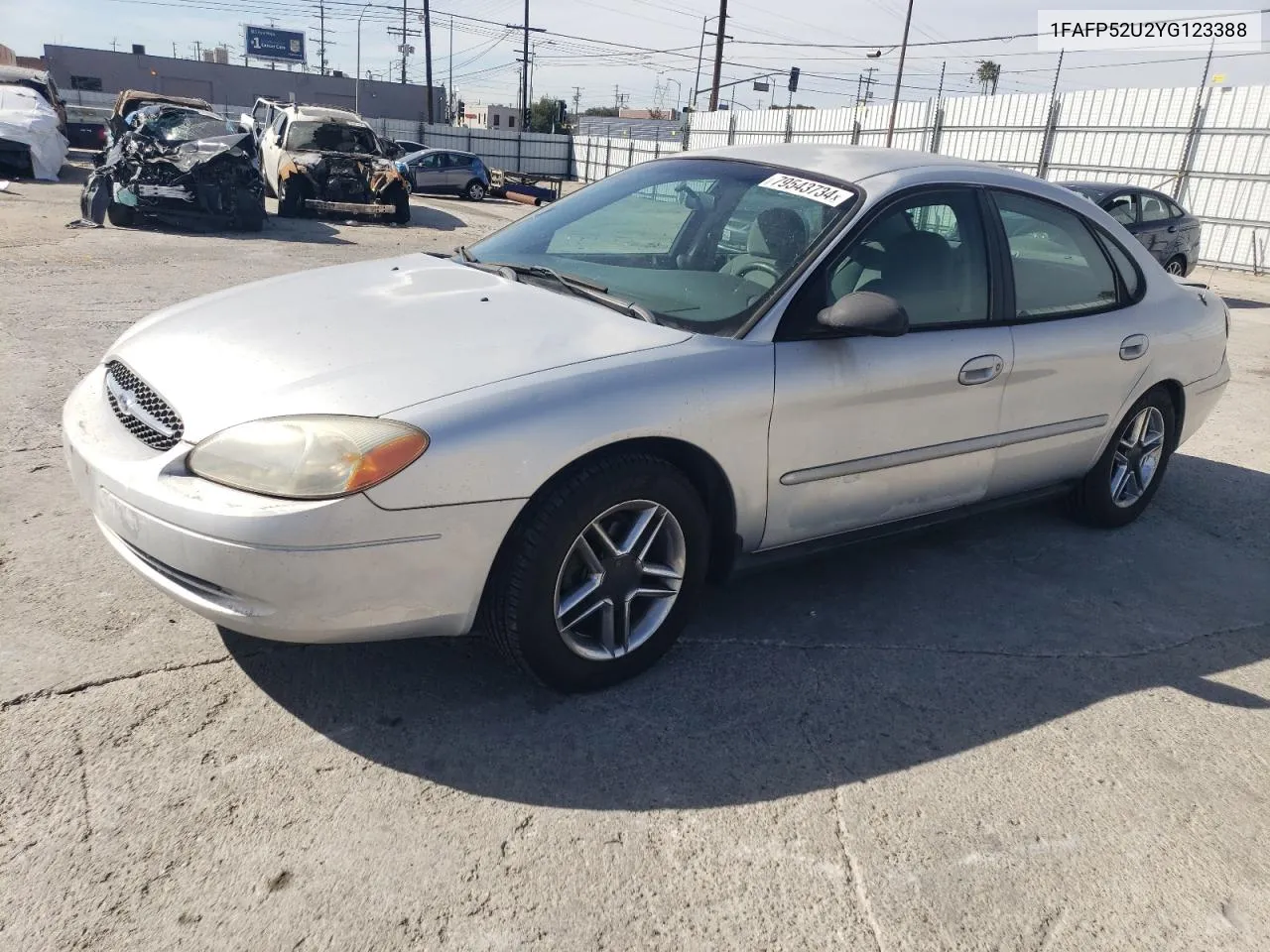 1FAFP52U2YG123388 2000 Ford Taurus Lx