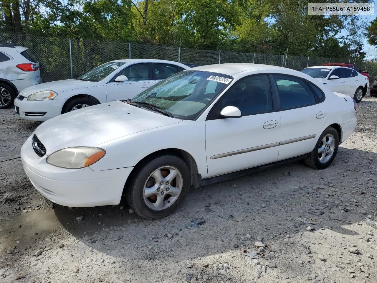 2001 Ford Taurus Ses VIN: 1FAFP55U61A159458 Lot: 68649574