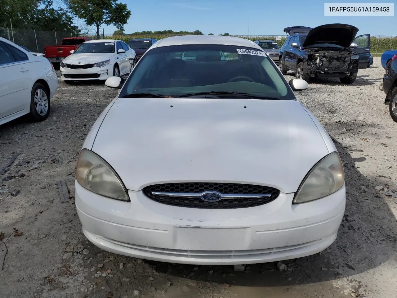 2001 Ford Taurus Ses VIN: 1FAFP55U61A159458 Lot: 68649574