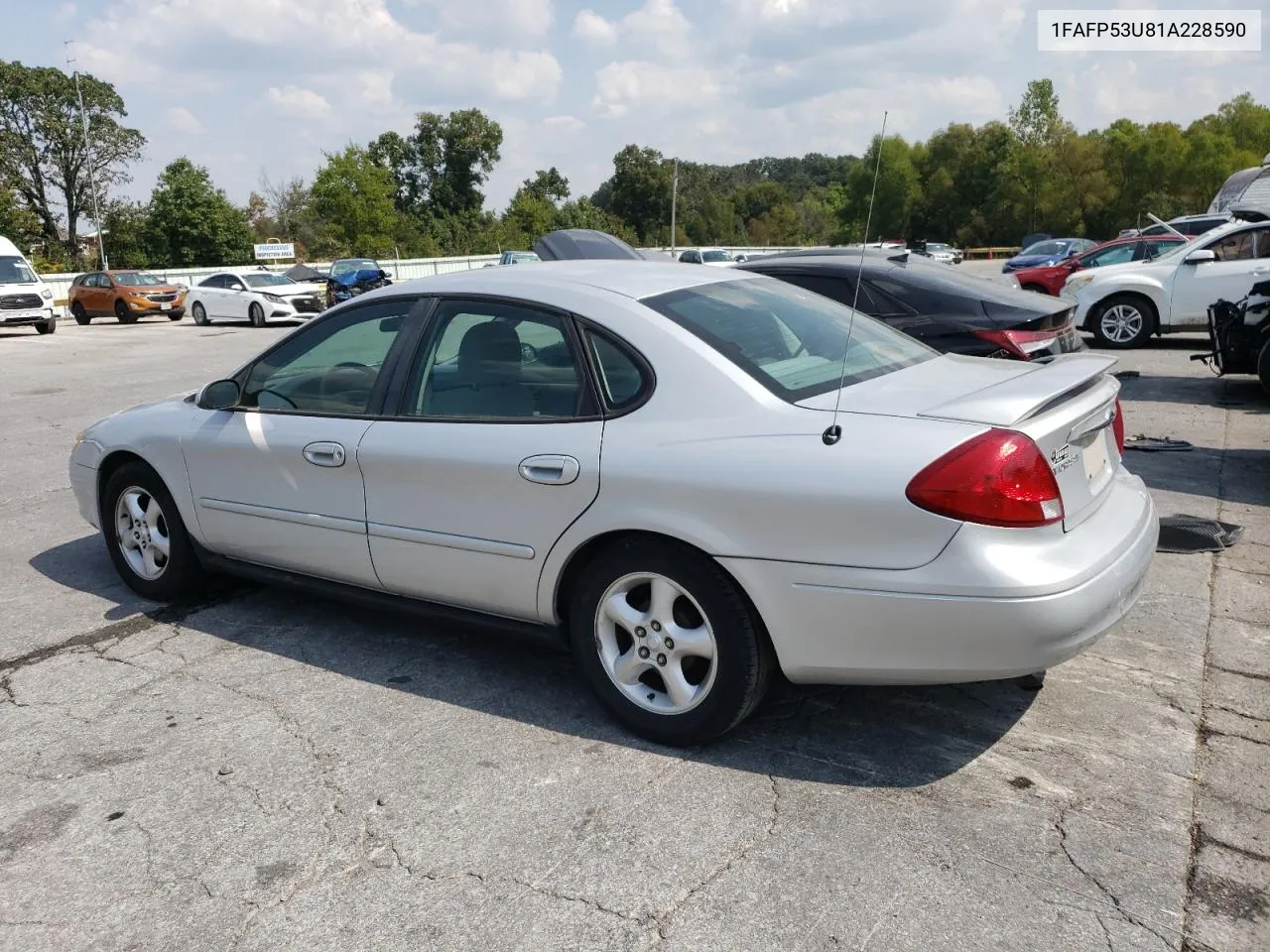 2001 Ford Taurus Se VIN: 1FAFP53U81A228590 Lot: 69295374