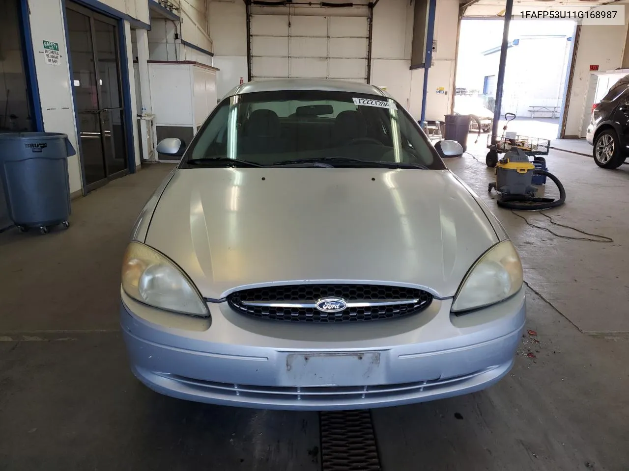 2001 Ford Taurus Se VIN: 1FAFP53U11G168987 Lot: 72227394