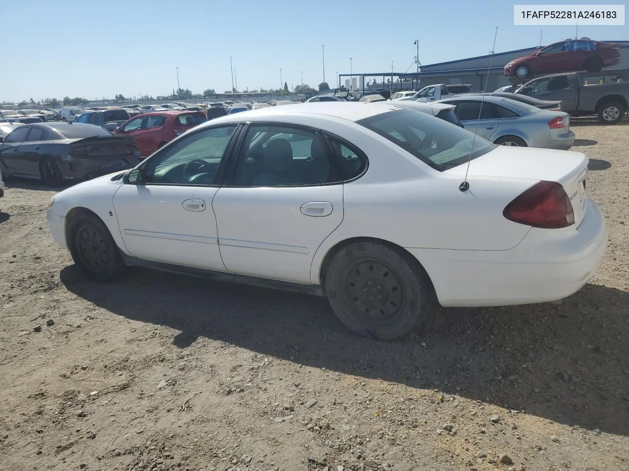 2001 Ford Taurus Lx VIN: 1FAFP52281A246183 Lot: 74493204