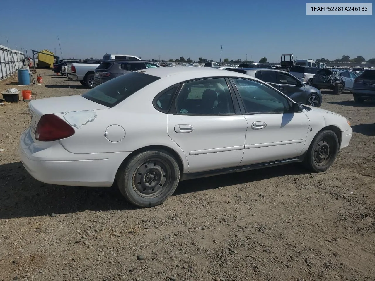 2001 Ford Taurus Lx VIN: 1FAFP52281A246183 Lot: 74493204