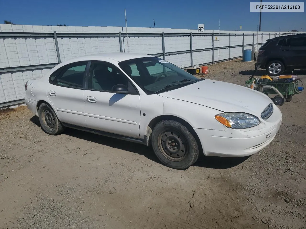 2001 Ford Taurus Lx VIN: 1FAFP52281A246183 Lot: 74493204