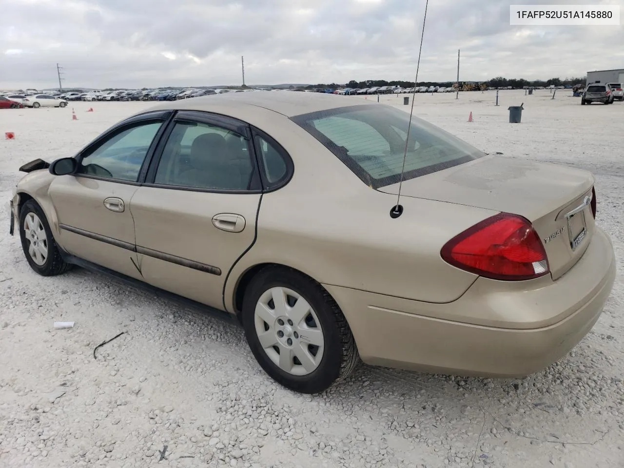 2001 Ford Taurus Lx VIN: 1FAFP52U51A145880 Lot: 77084934