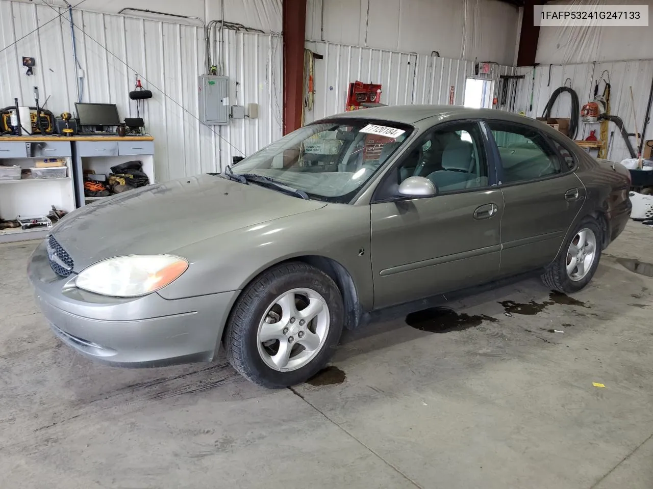 2001 Ford Taurus Se VIN: 1FAFP53241G247133 Lot: 77120184