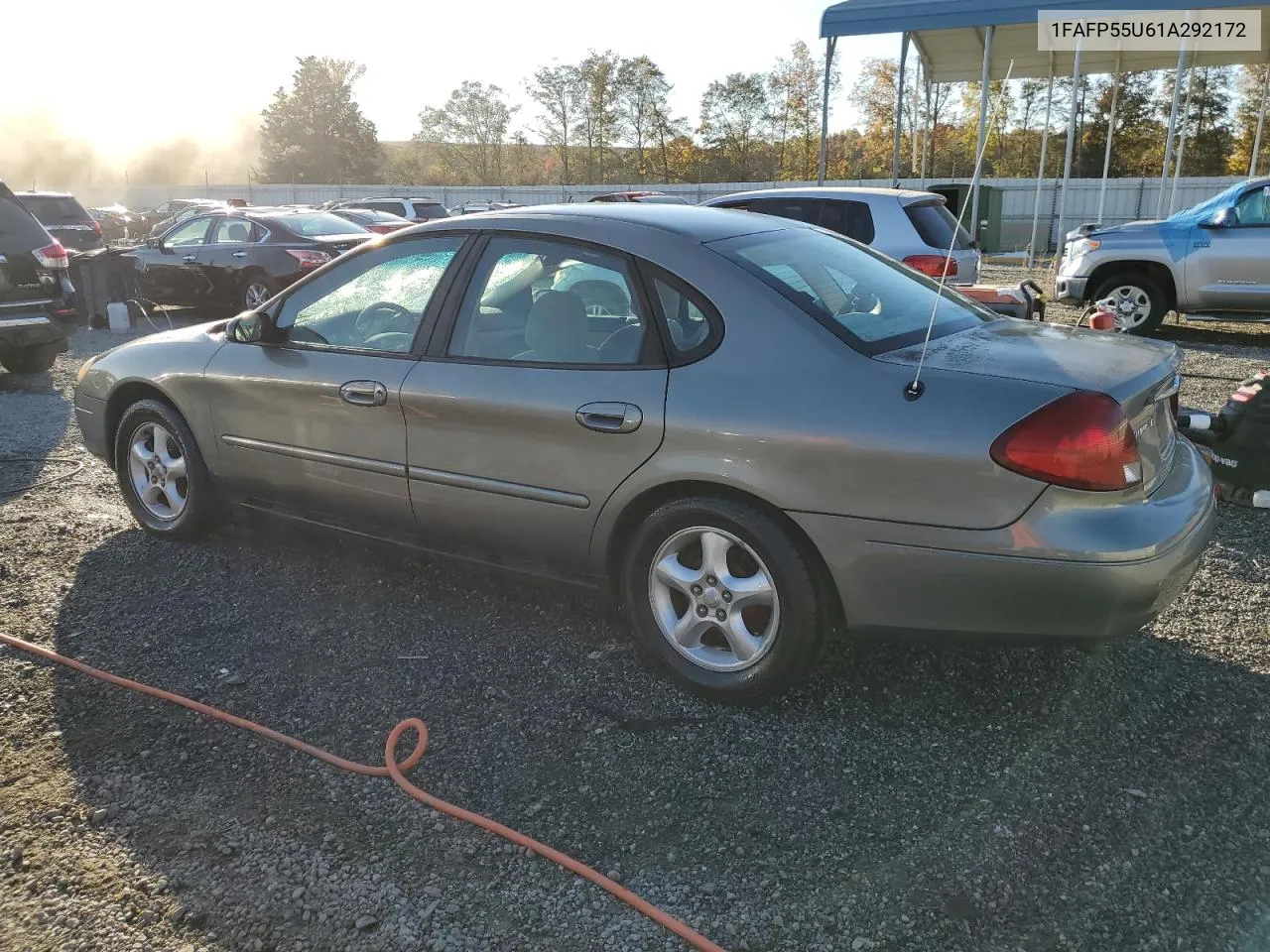 2001 Ford Taurus Ses VIN: 1FAFP55U61A292172 Lot: 77161784