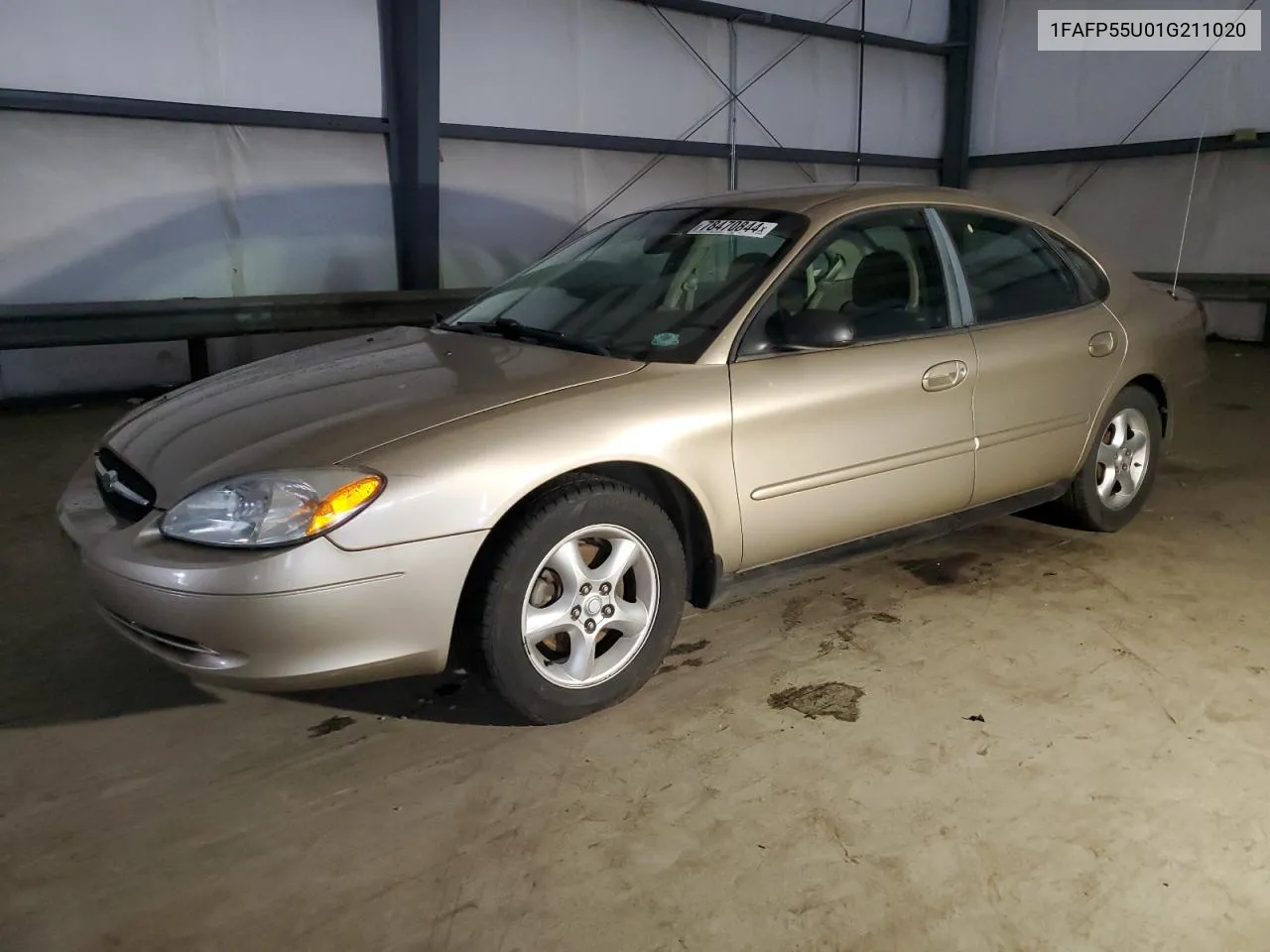 2001 Ford Taurus Ses VIN: 1FAFP55U01G211020 Lot: 78470844