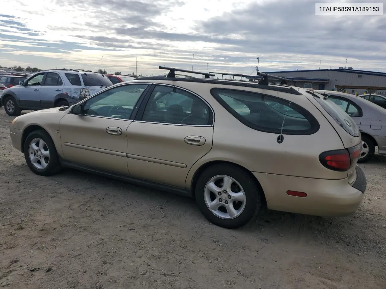 2001 Ford Taurus Se VIN: 1FAHP58S91A189153 Lot: 78551274