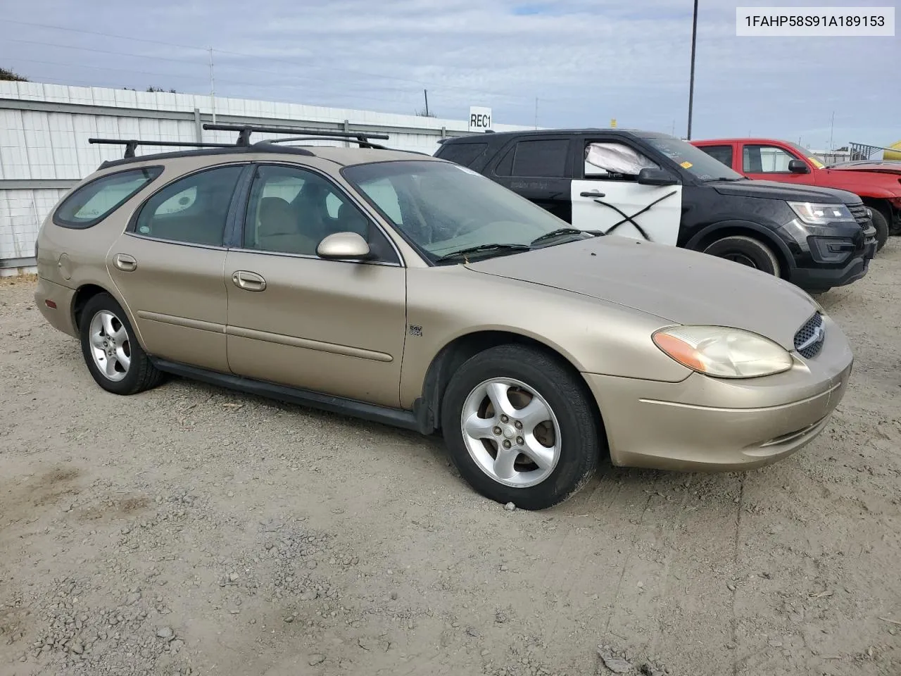 2001 Ford Taurus Se VIN: 1FAHP58S91A189153 Lot: 78551274