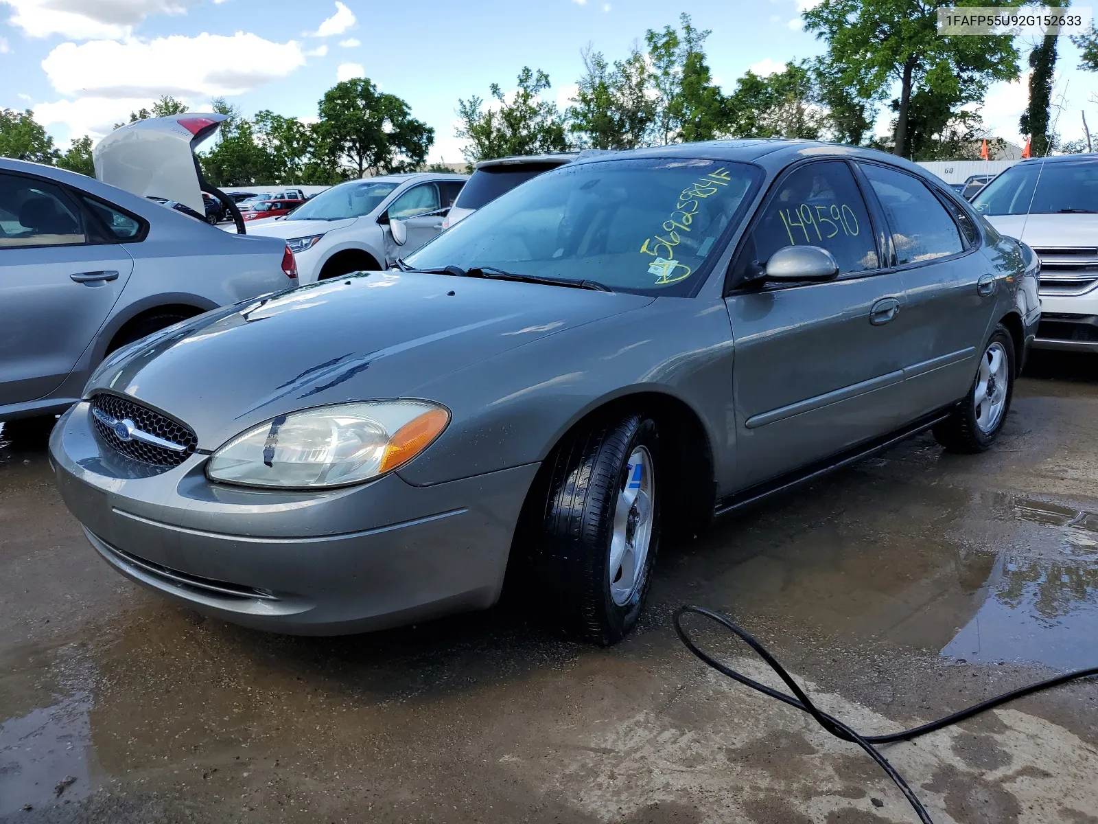 1FAFP55U92G152633 2002 Ford Taurus Ses