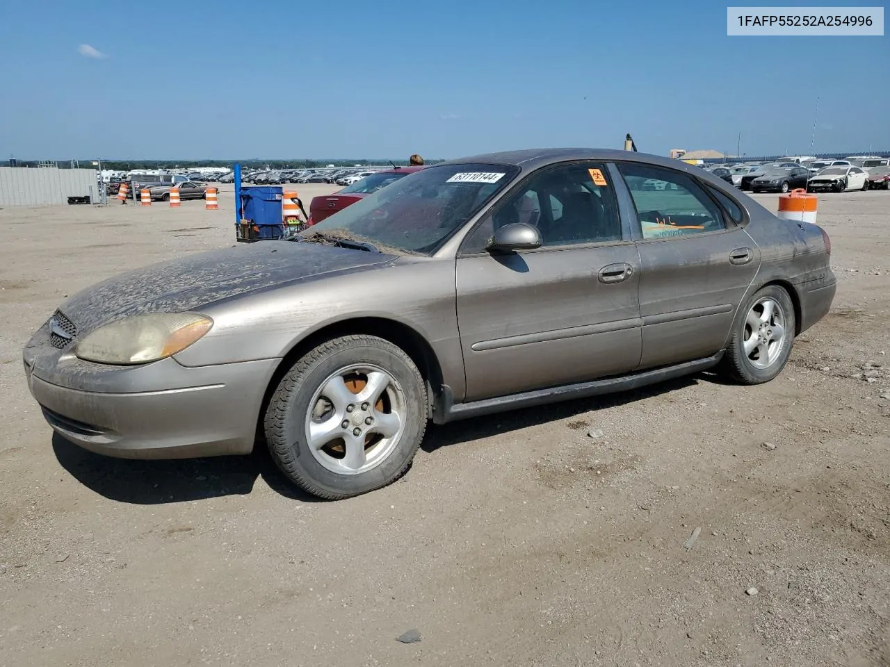 2002 Ford Taurus Ses VIN: 1FAFP55252A254996 Lot: 63110144