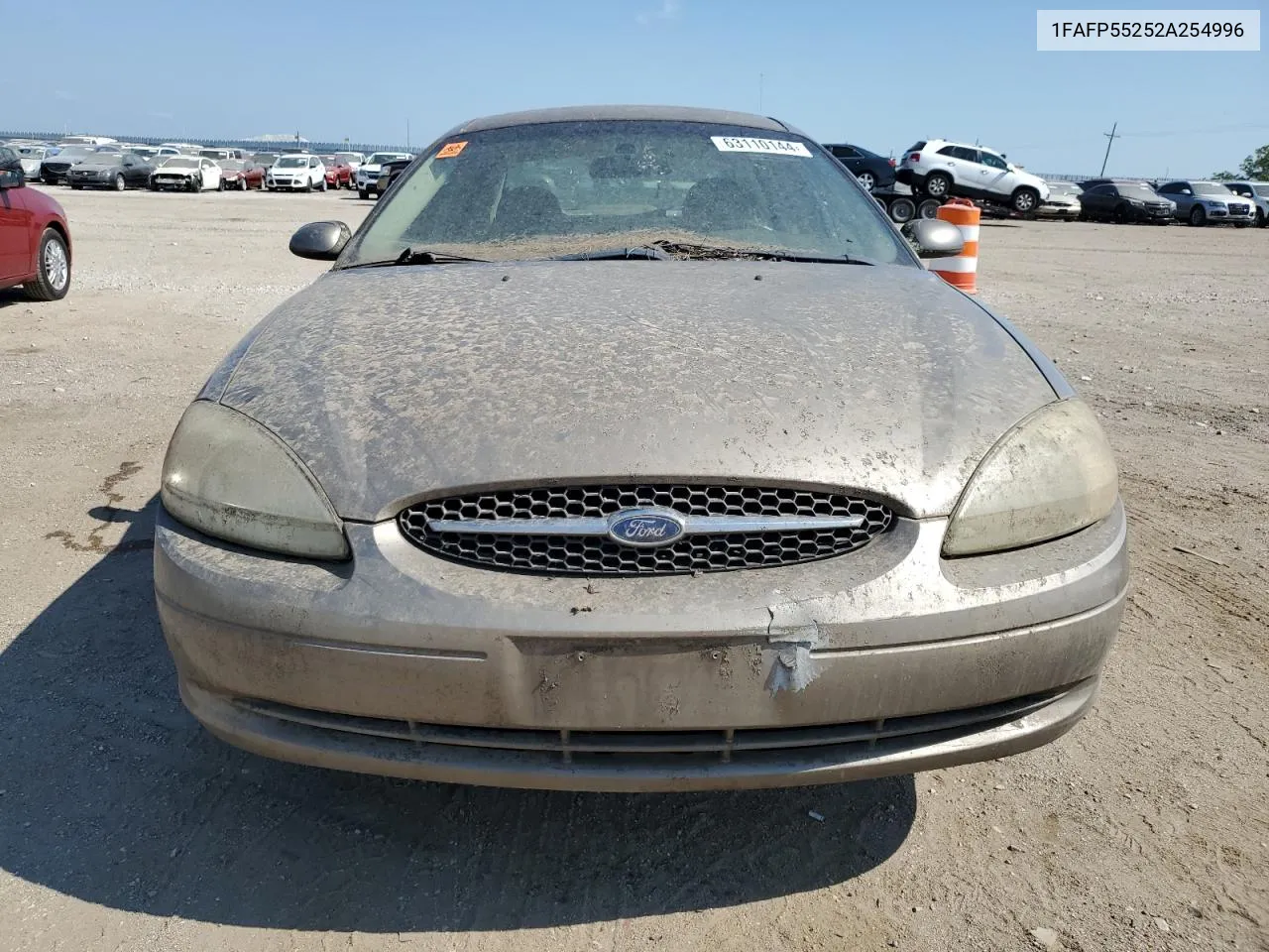 2002 Ford Taurus Ses VIN: 1FAFP55252A254996 Lot: 63110144