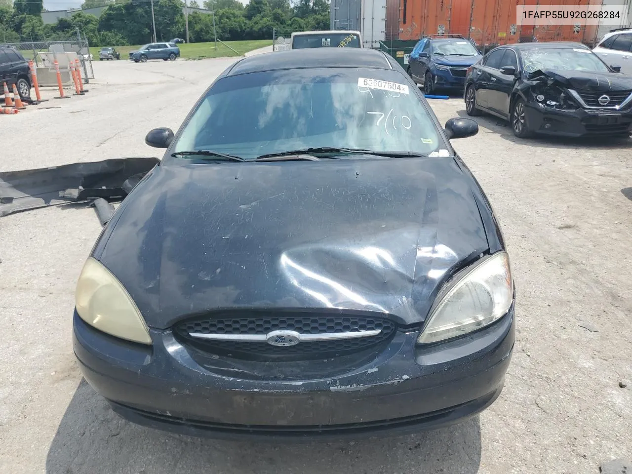 2002 Ford Taurus Ses VIN: 1FAFP55U92G268284 Lot: 63607504