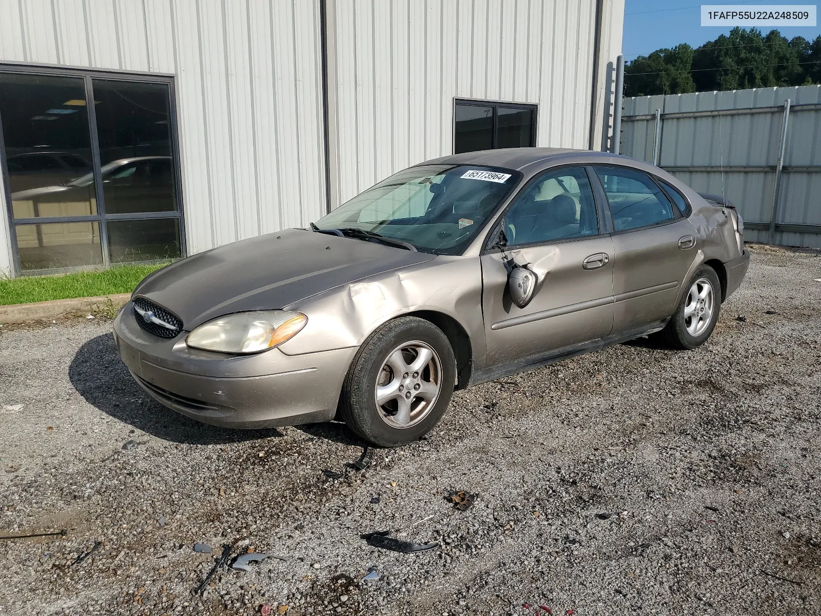 2002 Ford Taurus Ses VIN: 1FAFP55U22A248509 Lot: 65173964