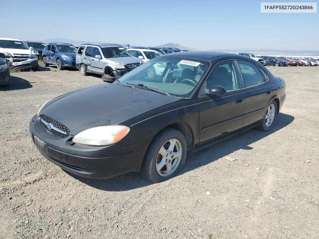 2002 Ford Taurus Ses VIN: 1FAFP55272G243866 Lot: 69648454