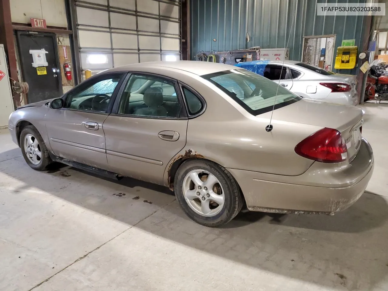 2002 Ford Taurus Se VIN: 1FAFP53U82G203588 Lot: 72379144