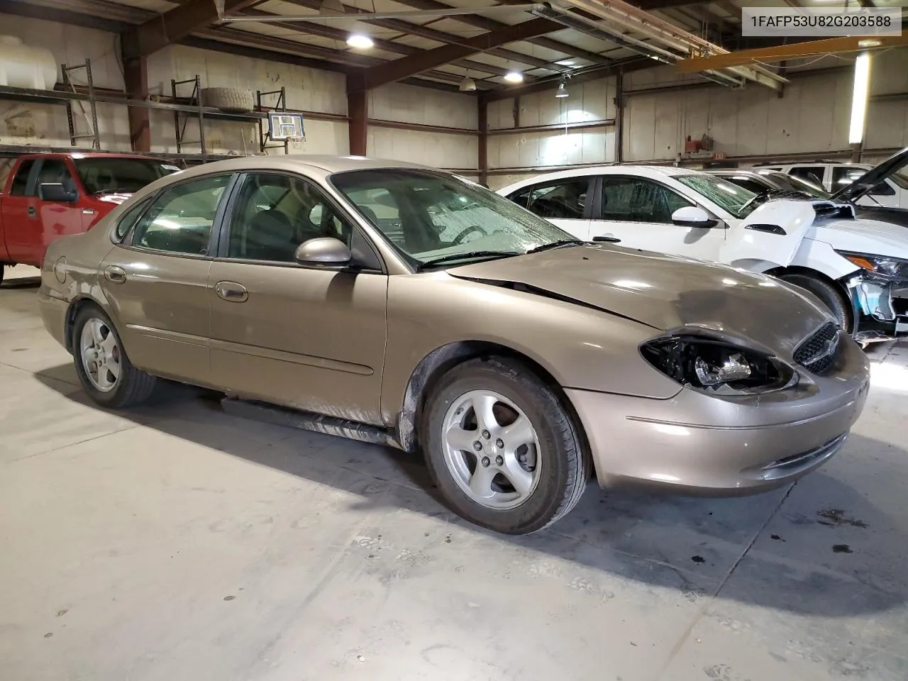 2002 Ford Taurus Se VIN: 1FAFP53U82G203588 Lot: 72379144