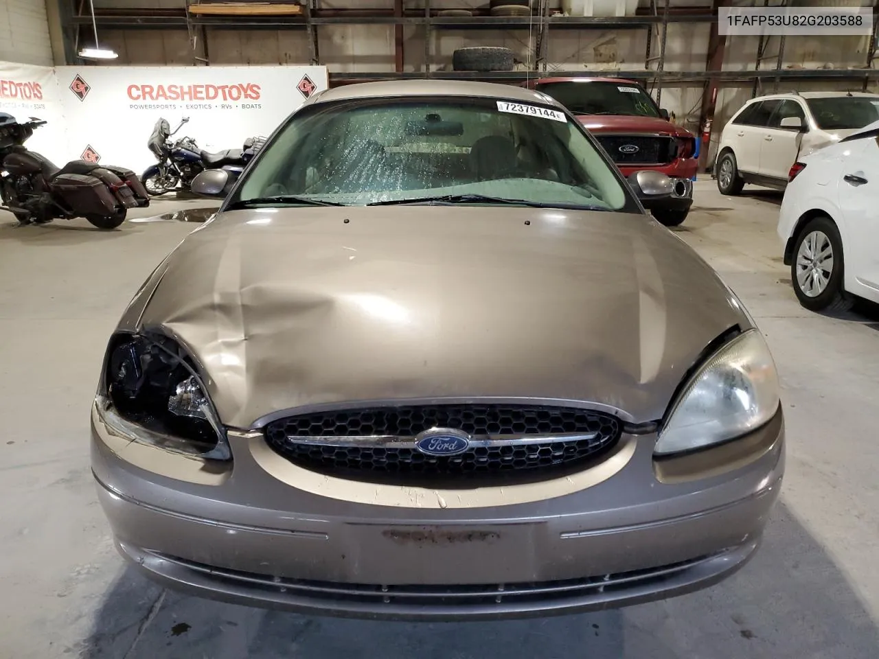 2002 Ford Taurus Se VIN: 1FAFP53U82G203588 Lot: 72379144