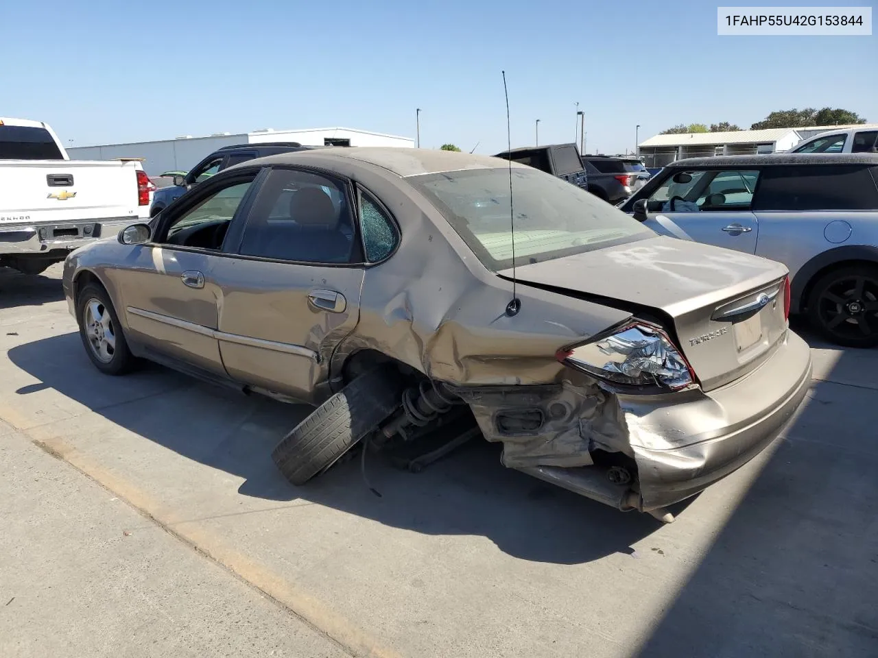 2002 Ford Taurus Ses VIN: 1FAHP55U42G153844 Lot: 72748994