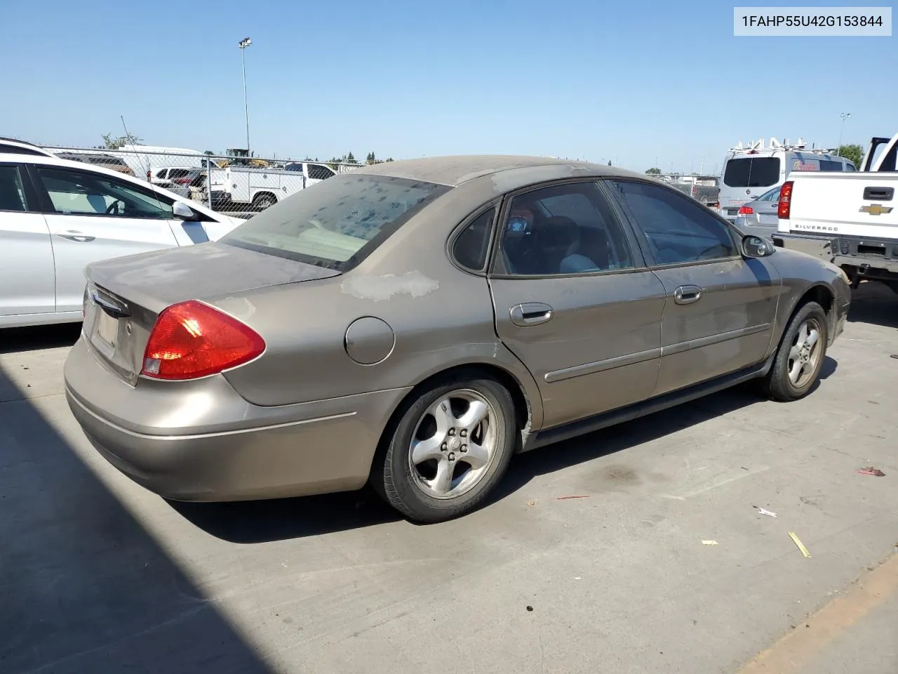 2002 Ford Taurus Ses VIN: 1FAHP55U42G153844 Lot: 72748994