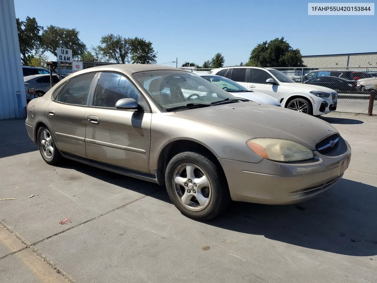 2002 Ford Taurus Ses VIN: 1FAHP55U42G153844 Lot: 72748994