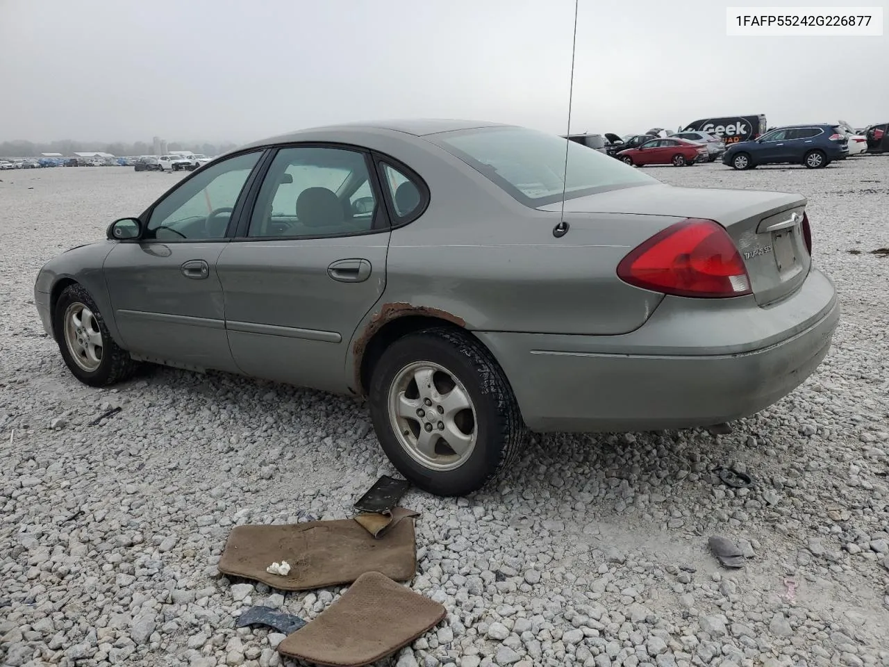 2002 Ford Taurus Ses VIN: 1FAFP55242G226877 Lot: 73696914