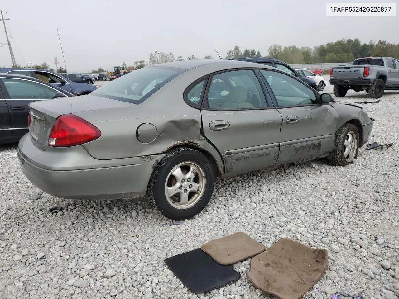 2002 Ford Taurus Ses VIN: 1FAFP55242G226877 Lot: 73696914